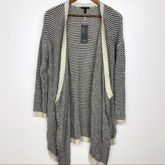 Eileen Fisher | NWOT Drape Front Cardigan Medium - Picture 2 of 8